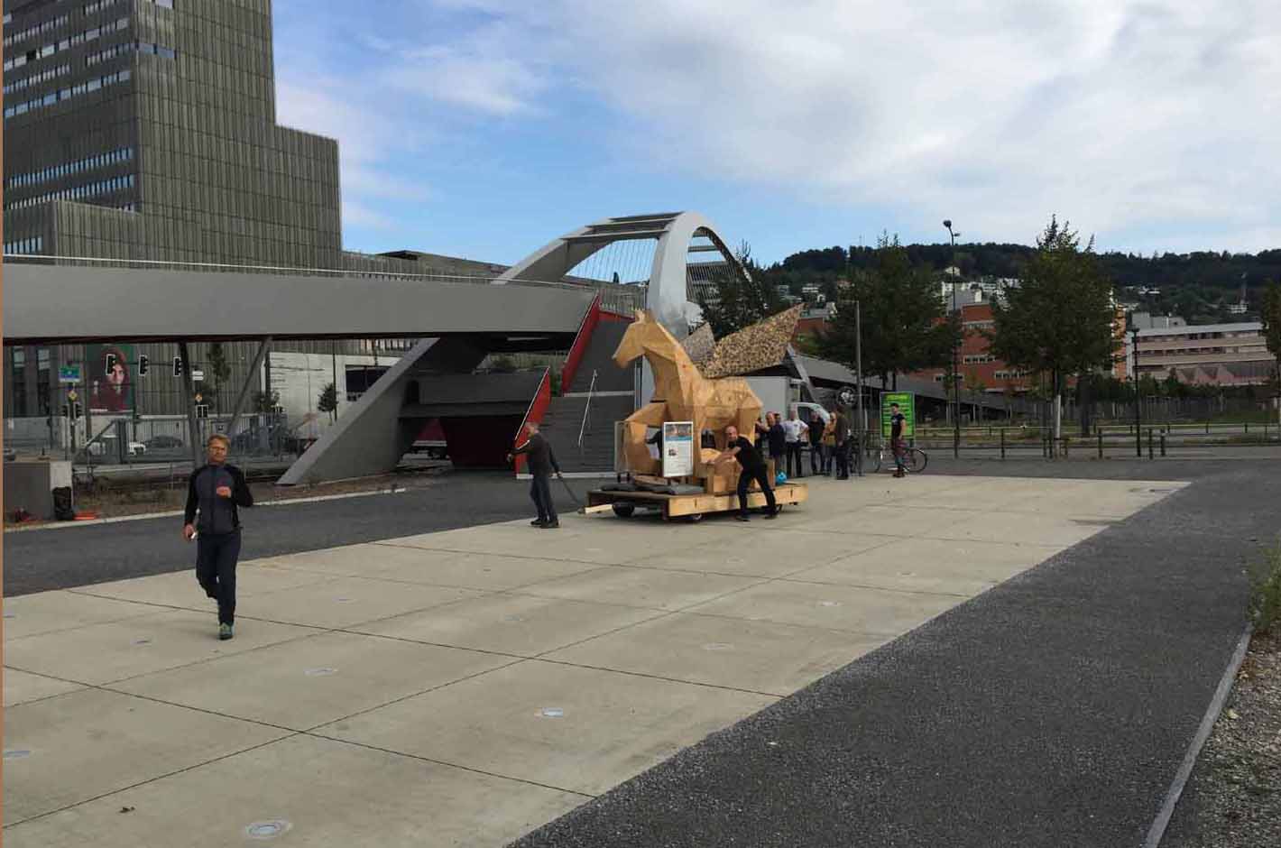 Pegasus auf neuen Wegen